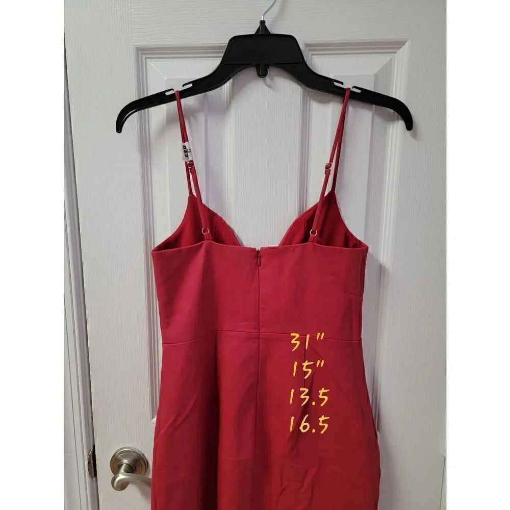 NBD Mini Dress In Red S - Picture 4 of 7